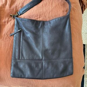Vintage Hobo Brown Leather Purse